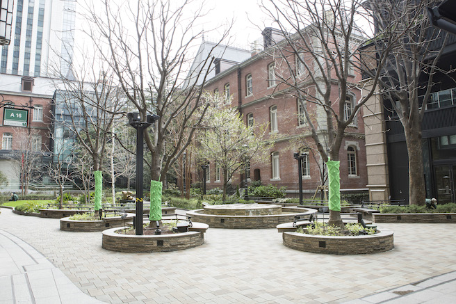 Knit Invaders in Marunouchi_6